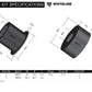 Rear Differential mount support outrigger bushing - Subaru BRZ & Toyota 86
