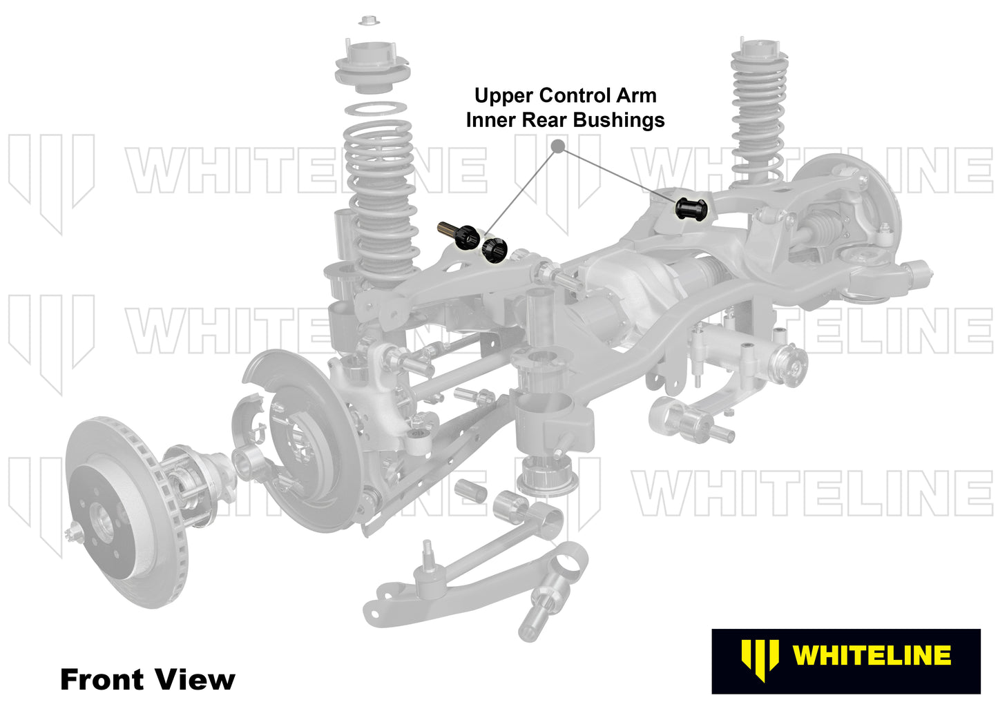 Control arm - rear upper inner bushing