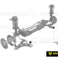 Caster Kit - Front Wishbone Control arm lower inner front bushing - Honda