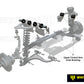 Fixed Camber Kit - Front Control arm upper bushing - Mazda MX5 NA NB