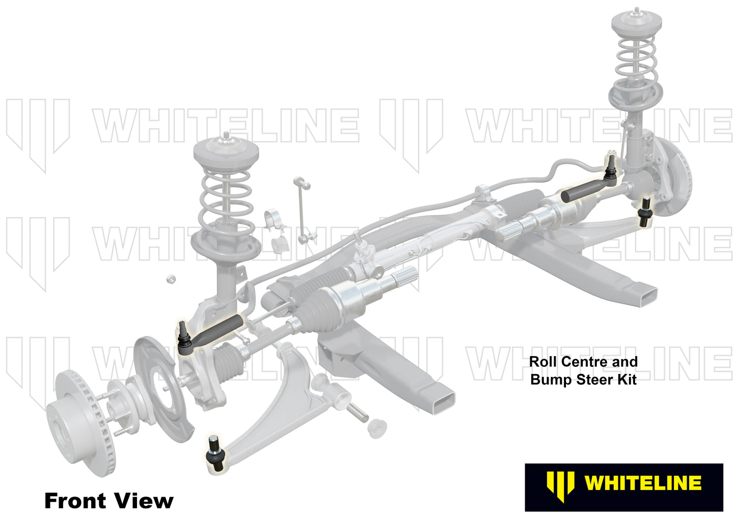 Front Roll centre/bump steer correction kit - Mitsubishi Lancer Evolution VII-X