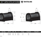 Caster Kit - Front Control arm lower inner rear bushing - Mazda RX7 FC Series IV