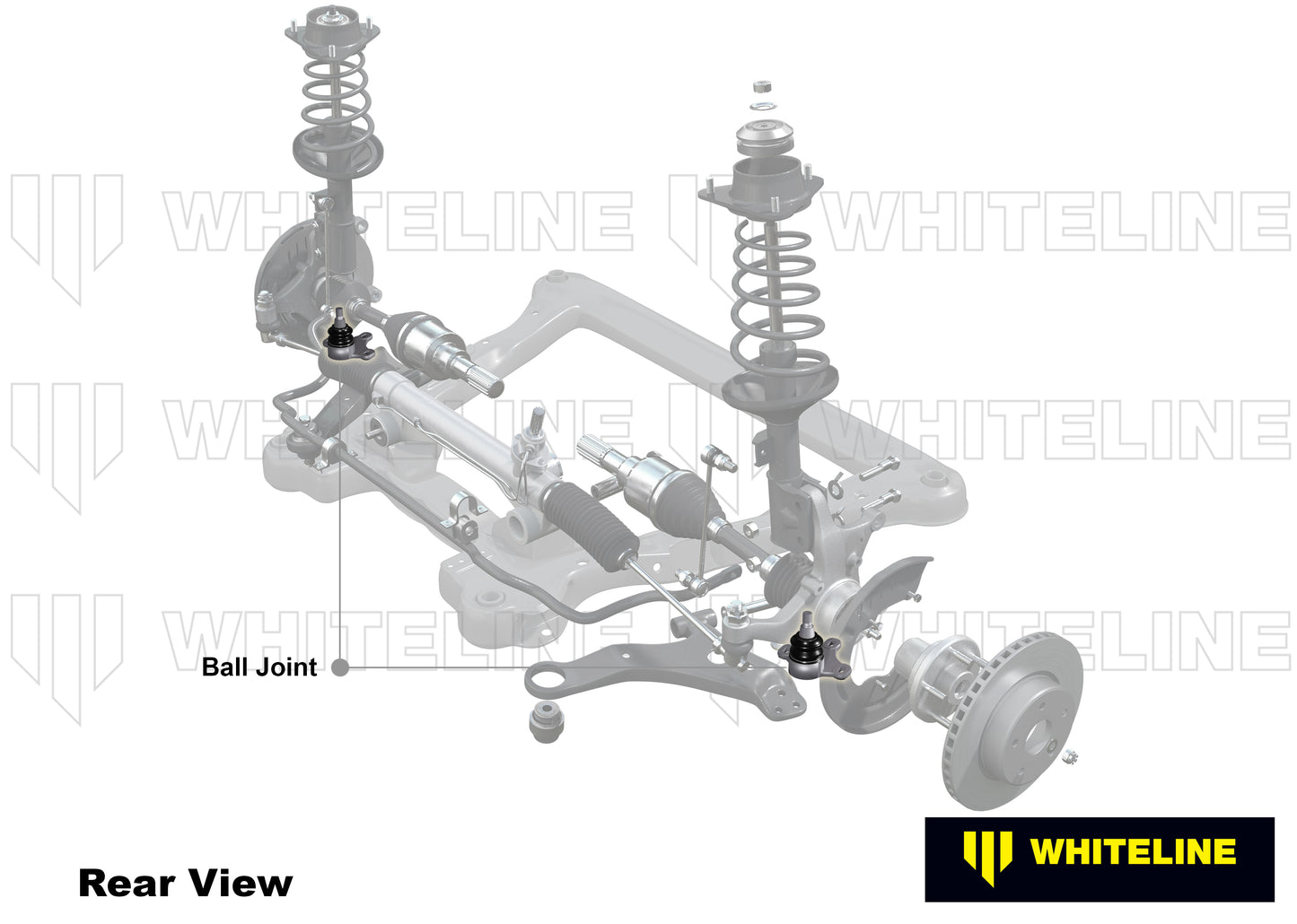 Front Roll centre/bump steer - correction kit