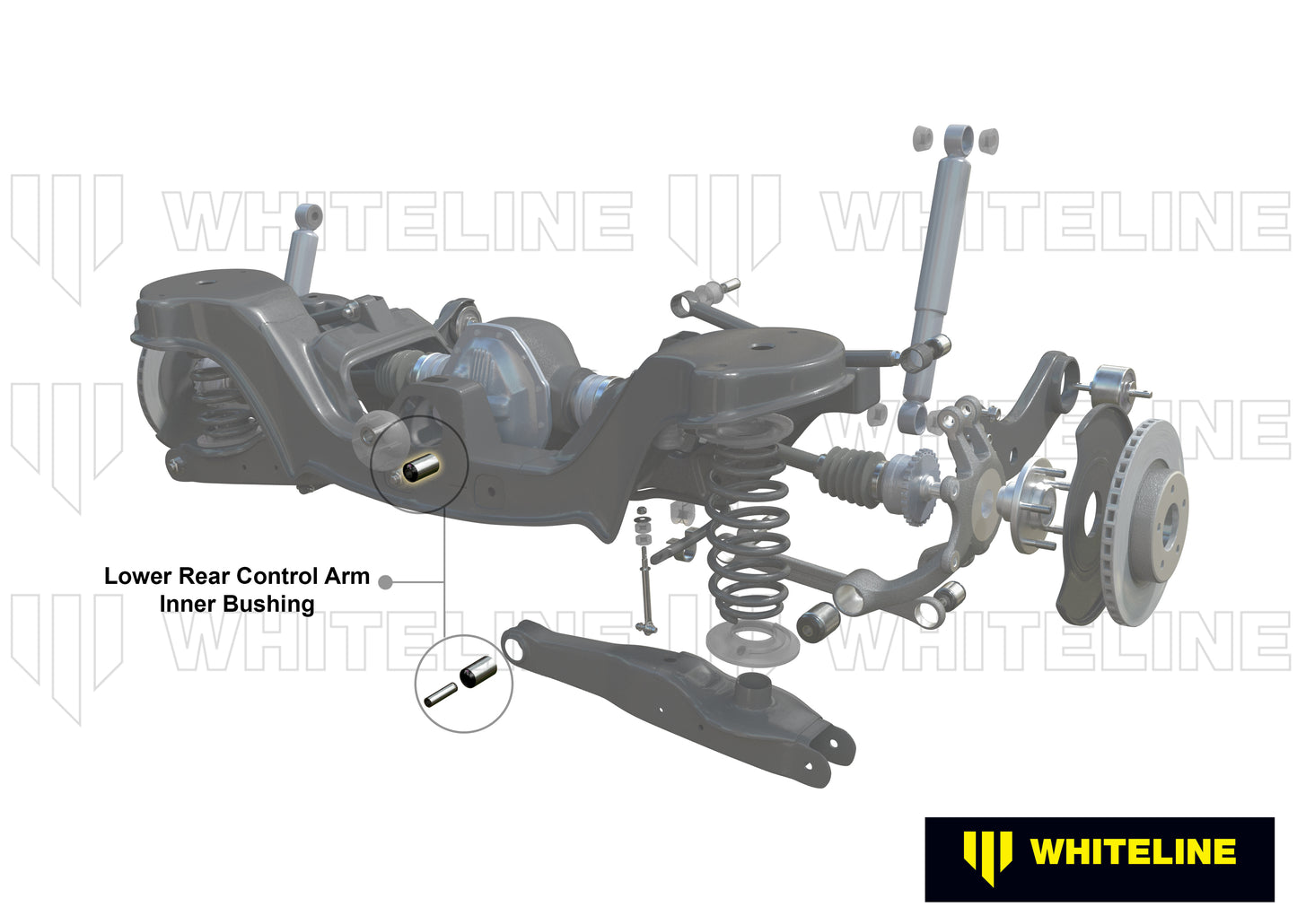 Rear Control Arm Lower Rear - Inner Bushing Kit