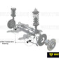 Control arm - lower bushing