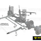 Leading arm - to chassis bushing