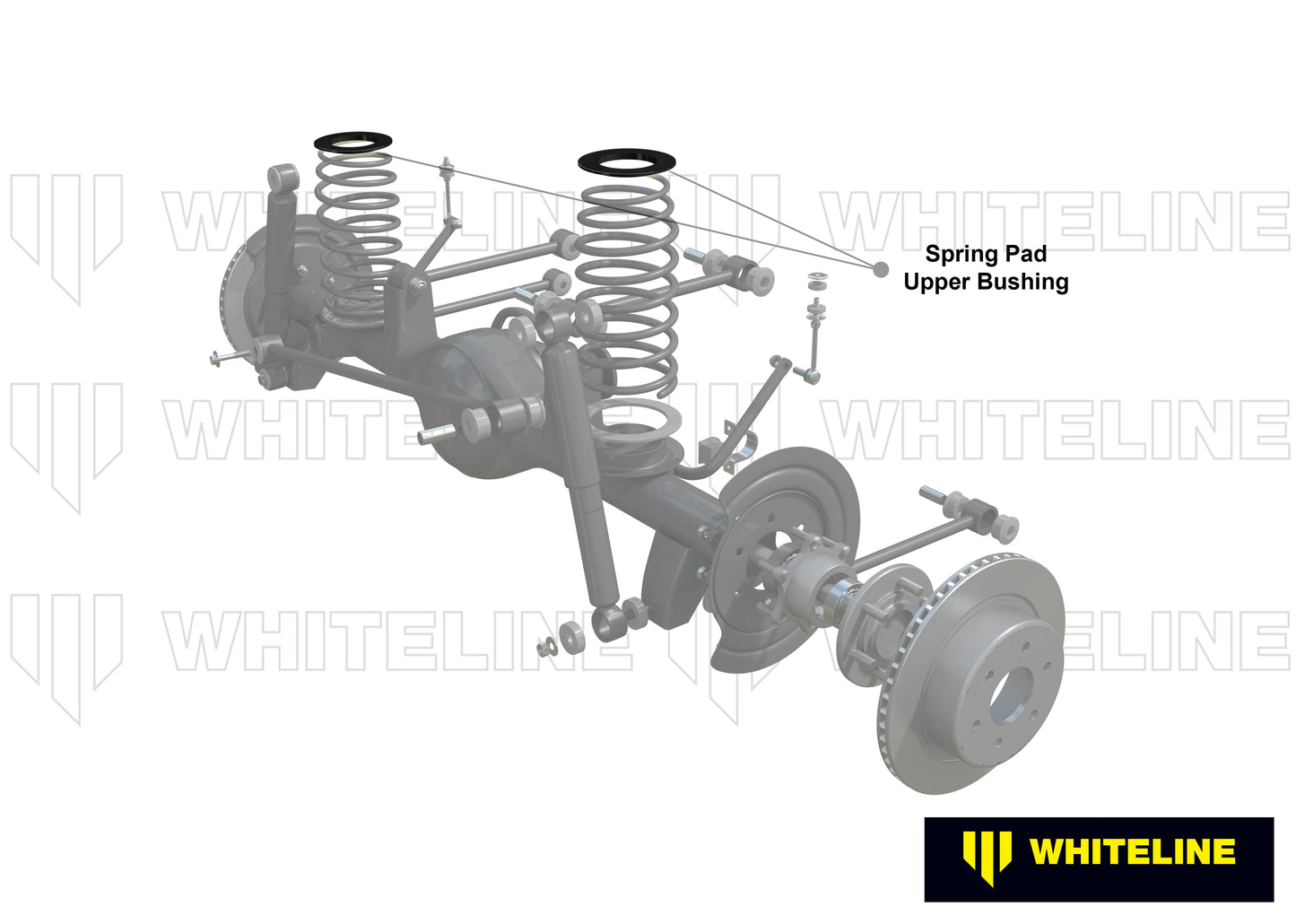 Spring - pad bushing