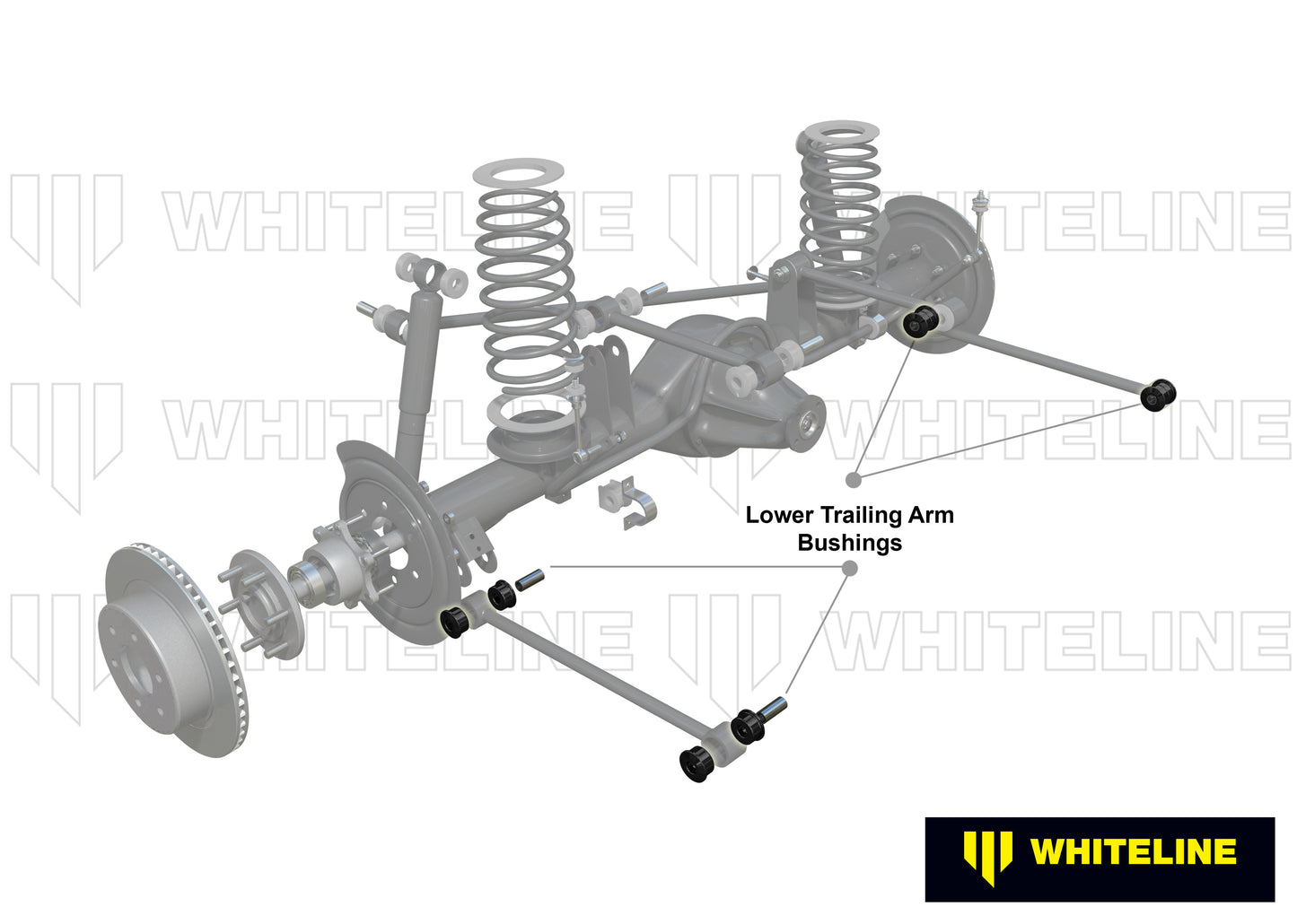 Trailing arm - lower bushing