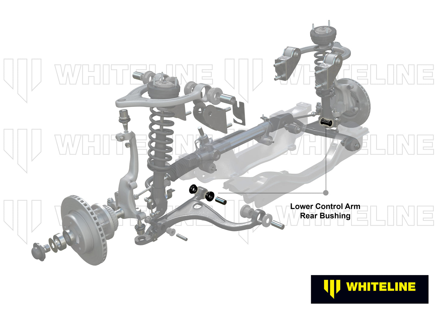 Anti-Lift Kit - Front Control arm lower inner rear bushing - Nissan GT-R R35
