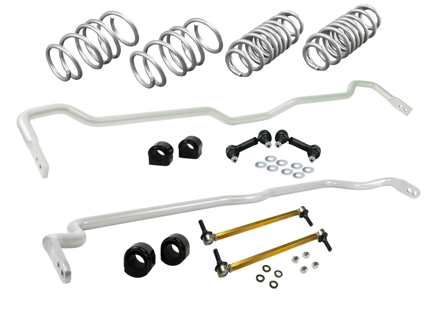 Whiteline Grip Series 1 Anti-Roll Bar And Lowering Spring Vehicle Kit Mercedes A45 AMG W176 2013-2019 Image 1