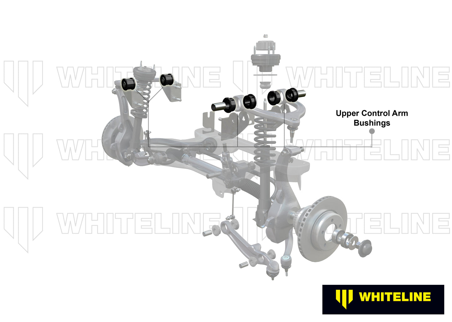 Fixed Camber Kits - Front Wishbone Control arm upper bushing - Audi
