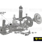 Anti-Roll bar - mount service kit