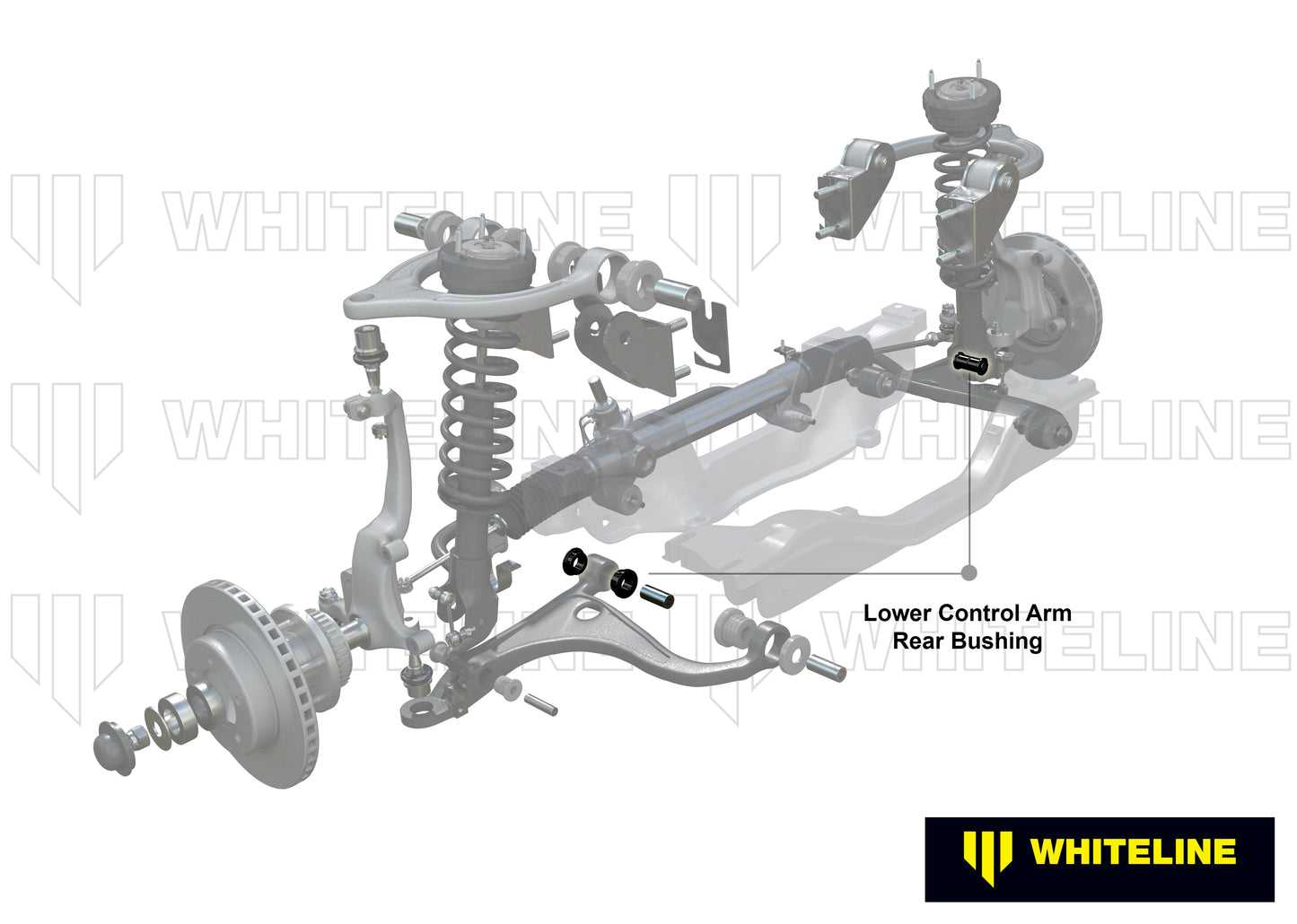 Front Control Arm Lower - Inner Rear Bushing Kit