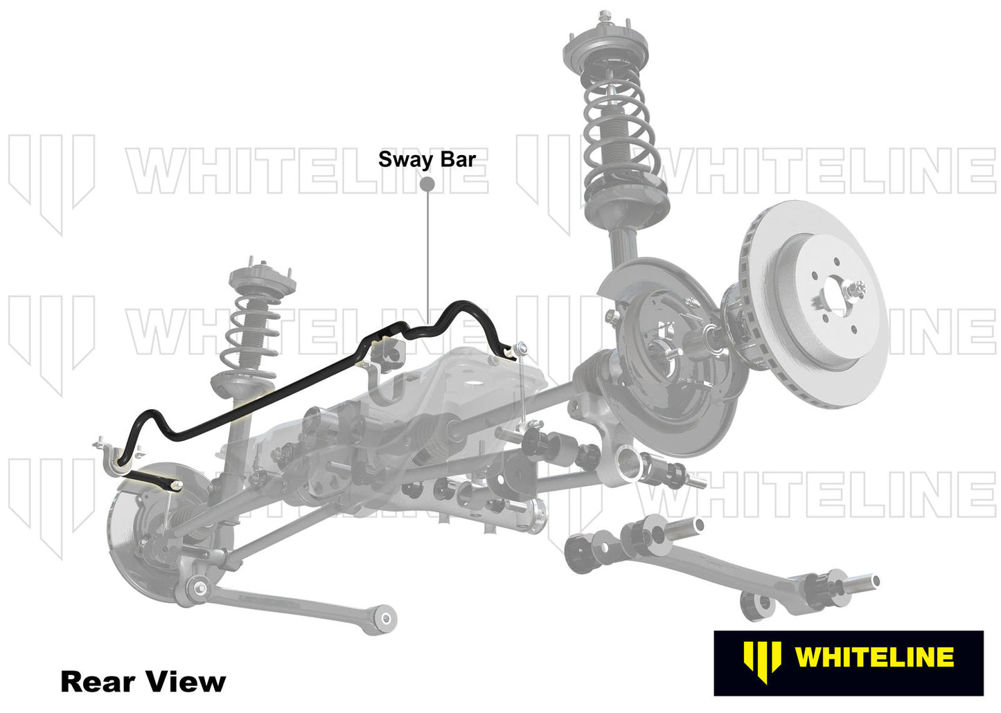 Rear Anti-Roll Bar 24mm X Heavy Duty Blade Adjust. Subaru Impreza WRX STI GD GG 2003-2007