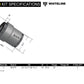 Trailing arm - lower rear bushing