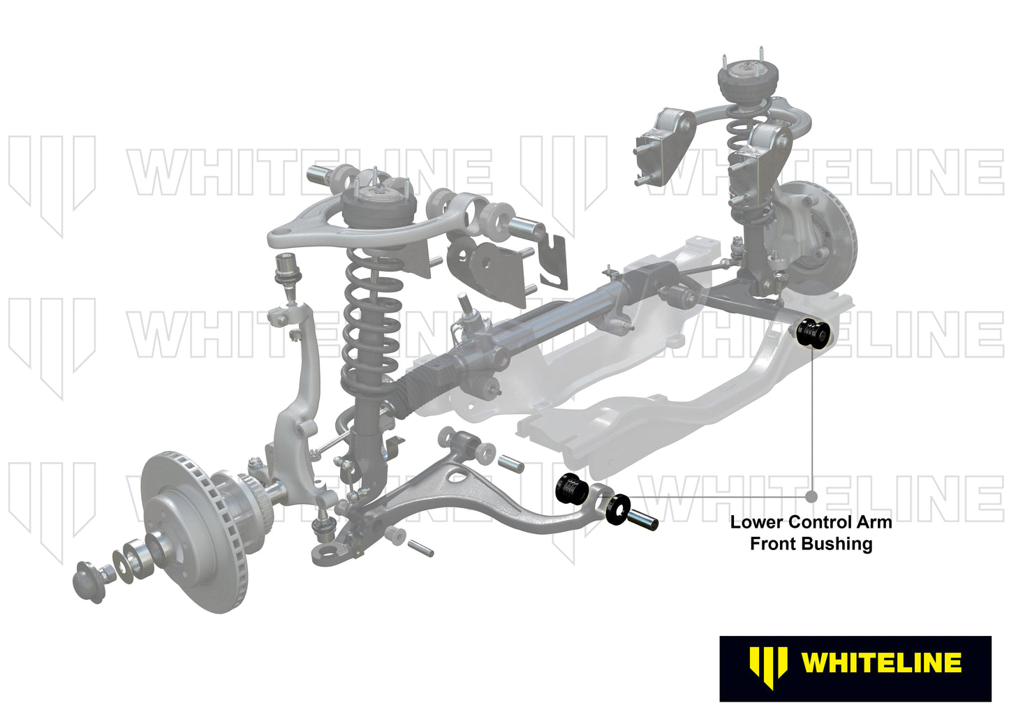 Control arm - lower inner front bushing