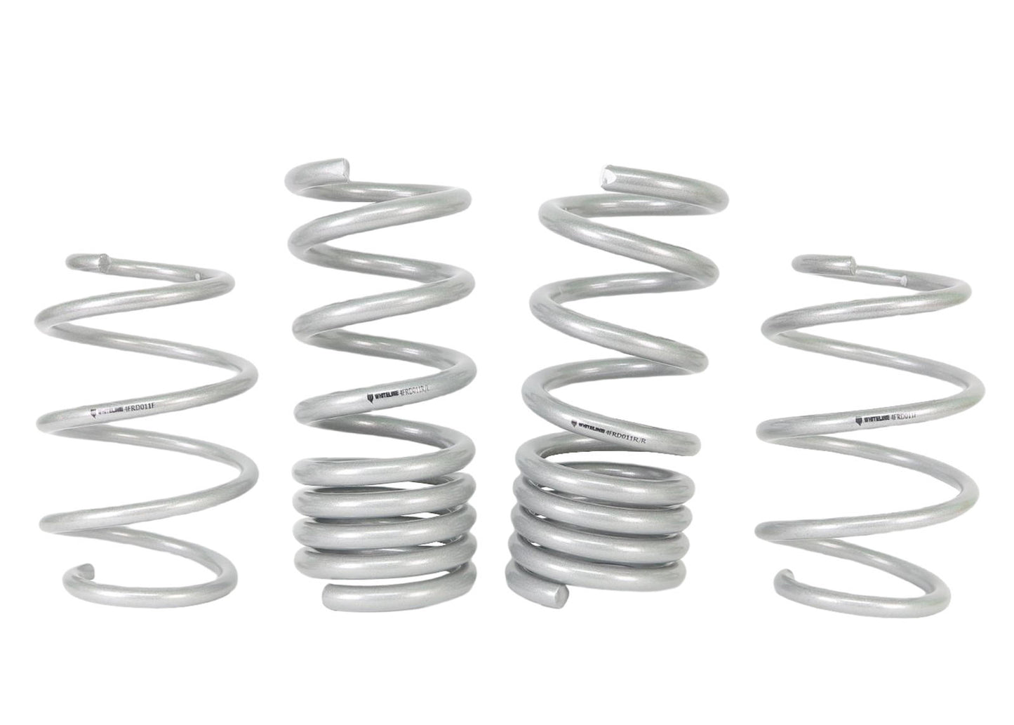 Front and Rear Coil Springs - Lowered