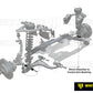 Shock absorber - to control arm bushing